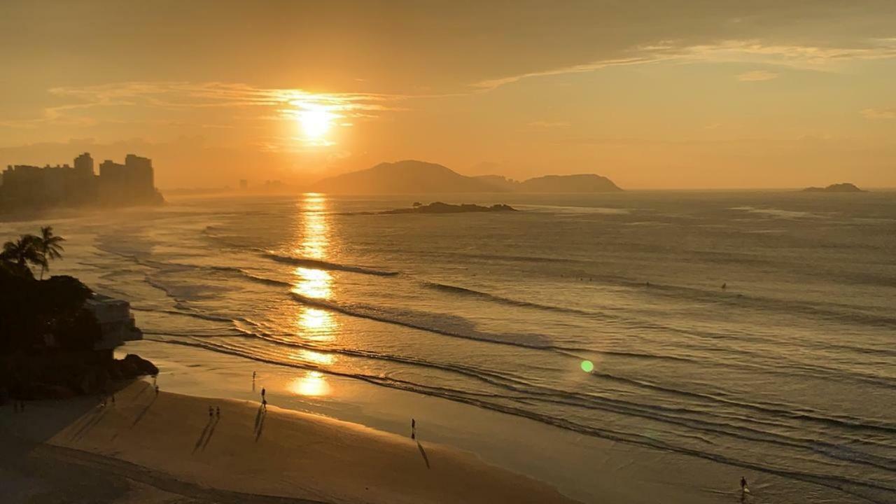 Apto Guaruja De Frente Para O Mar - Praia Asturias Екстериор снимка