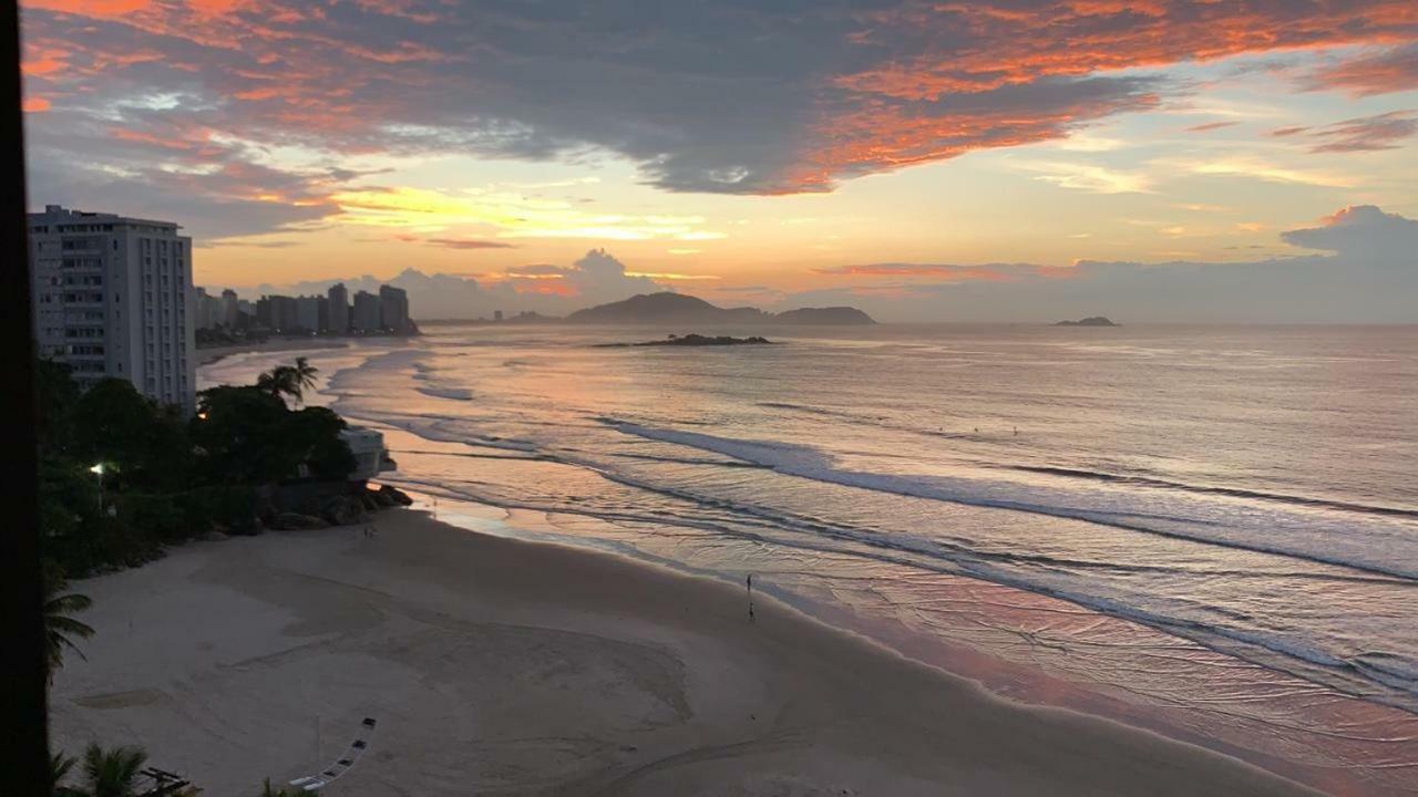 Apto Guaruja De Frente Para O Mar - Praia Asturias Екстериор снимка