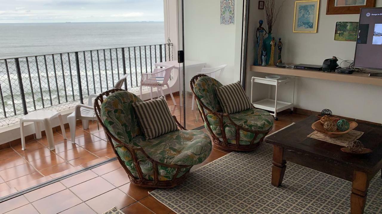 Apto Guaruja De Frente Para O Mar - Praia Asturias Екстериор снимка